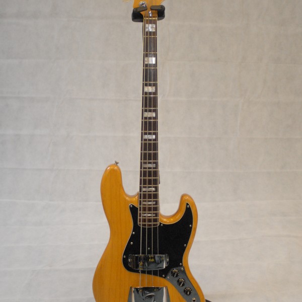 1977 Fender Jazz Bass USA Natural Finish Black Guard Rosewood Neck - My ...